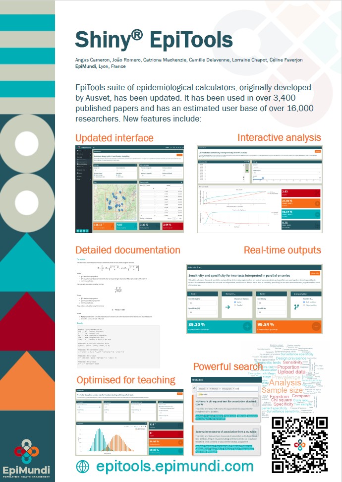 SVEPM 25 Shiny EpiTools Poster