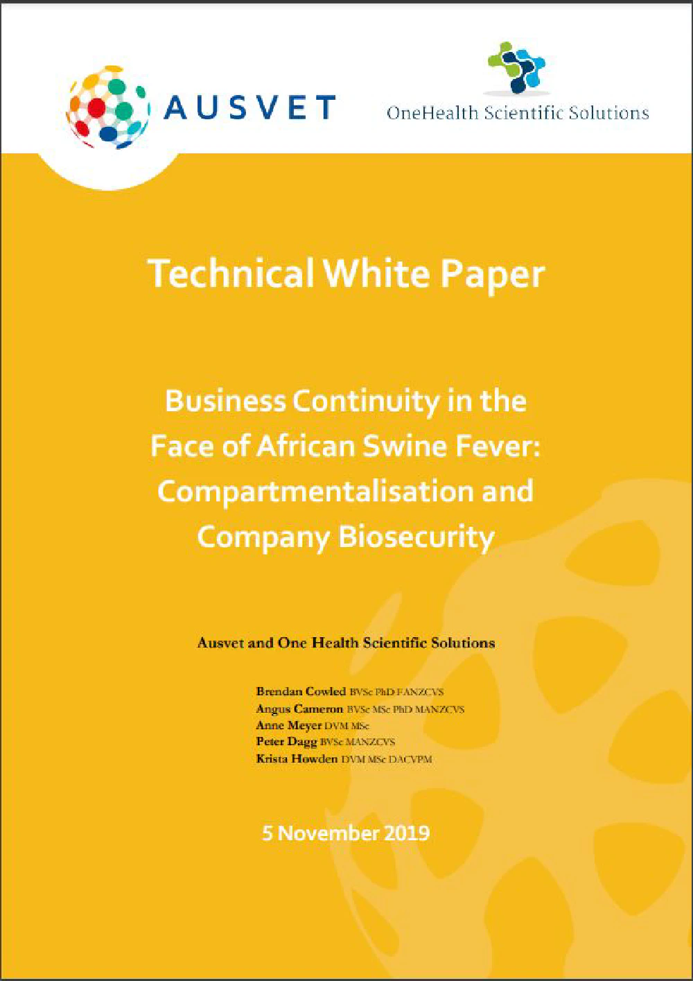 Compartmentalisation and ASF Featured Image