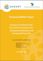 Maintaining continuity in animal production in the face of African Swine Fever